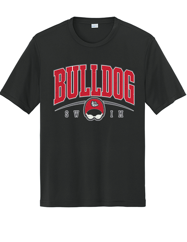 Black Bulldog Swim Dri-Fit Tee