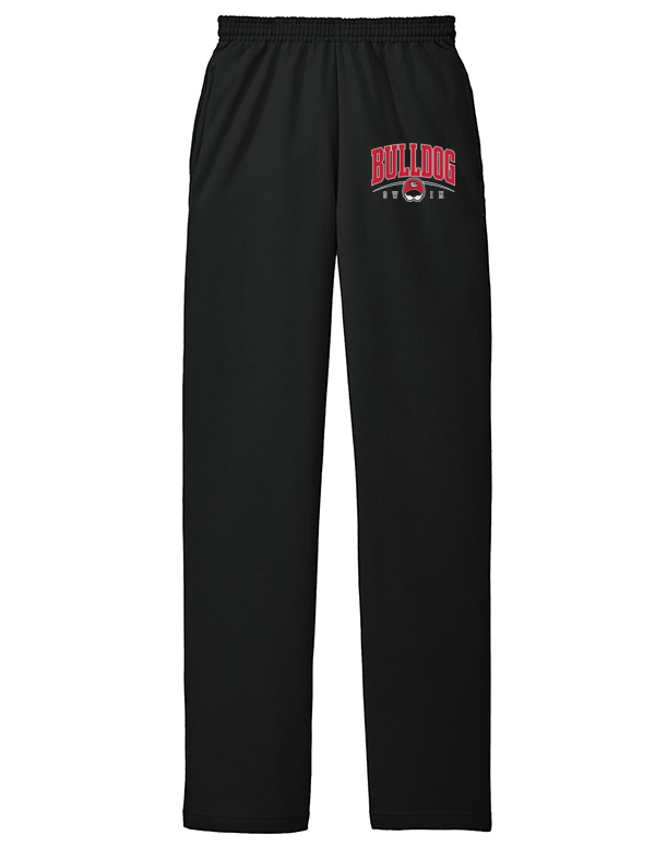 Jet Black Bulldog Swim Sweatpants