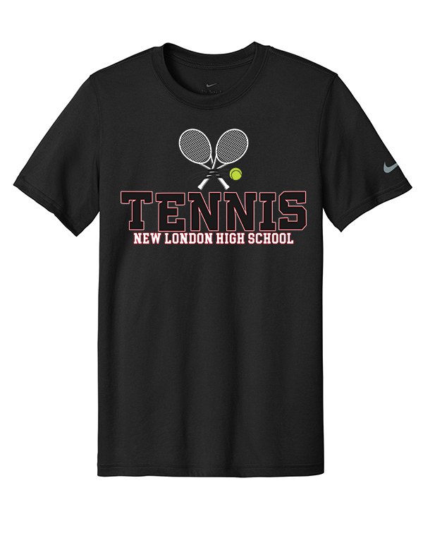 Black NLHS Tennis Nike Tee
