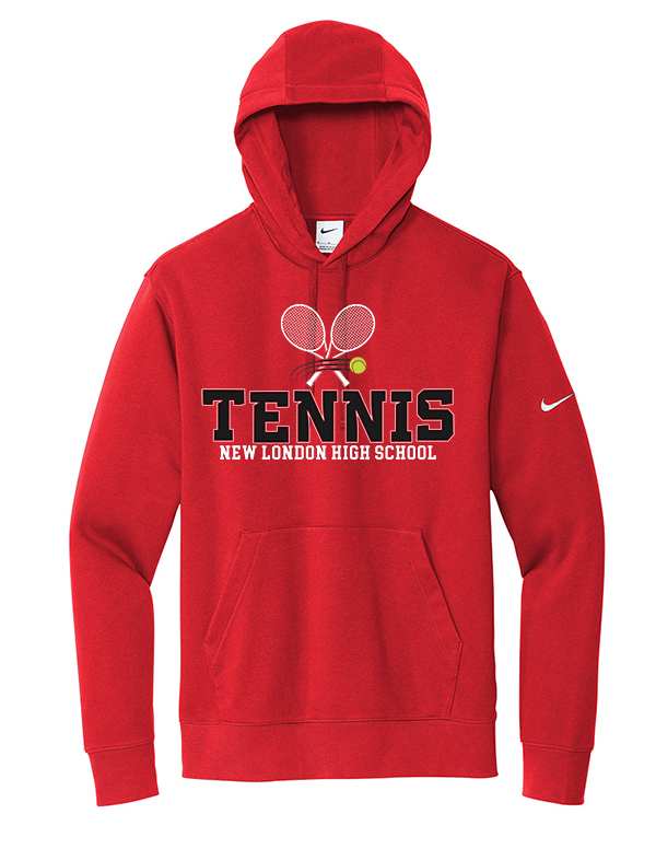 University Red NLHS Tennis Nike Sweatshirt