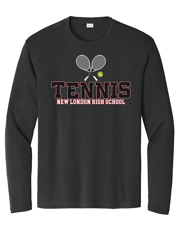 Black NLHS Tennis Dri-Fit Long Sleeve