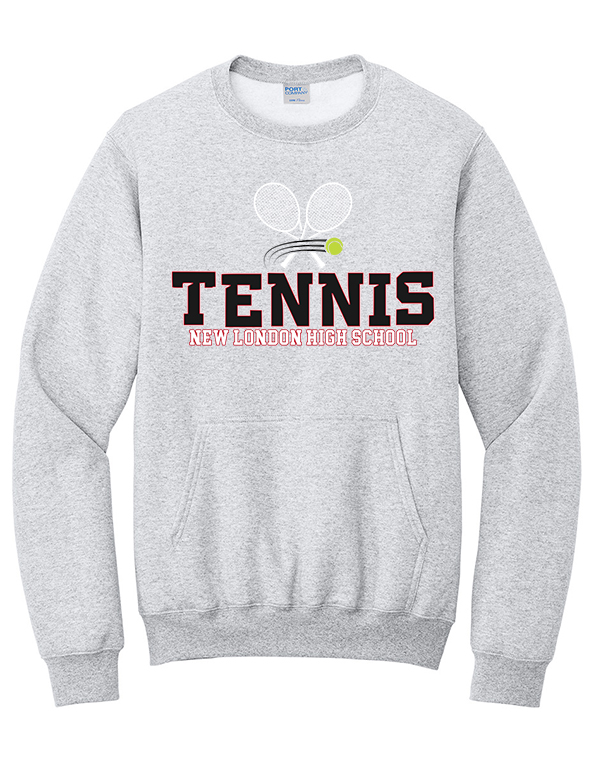 Ash NLHS Tennis Pocket Crewneck