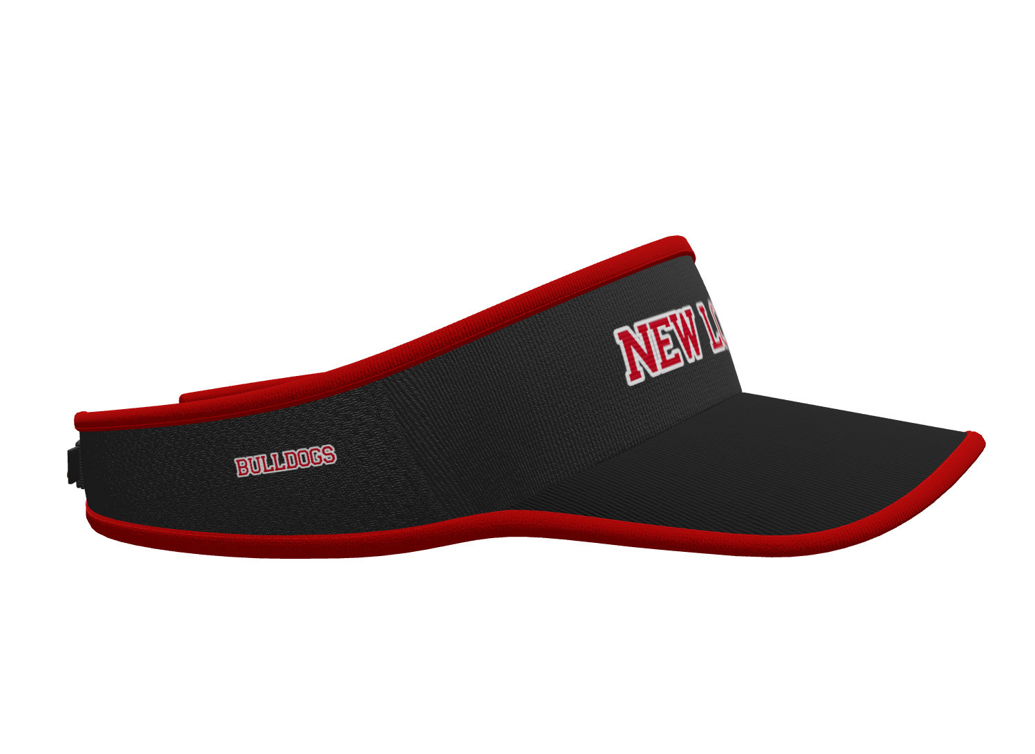 Black/Red New London Visor 4
