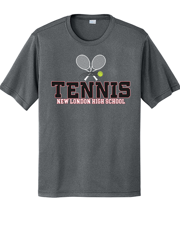 Iron Grey NLHS Tennis Dri-Fit Tee