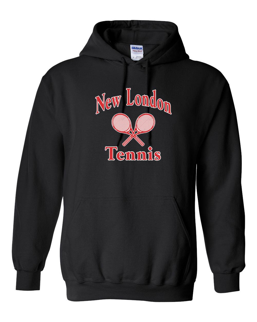 Jet Black Classic Tennis Sweatshirt