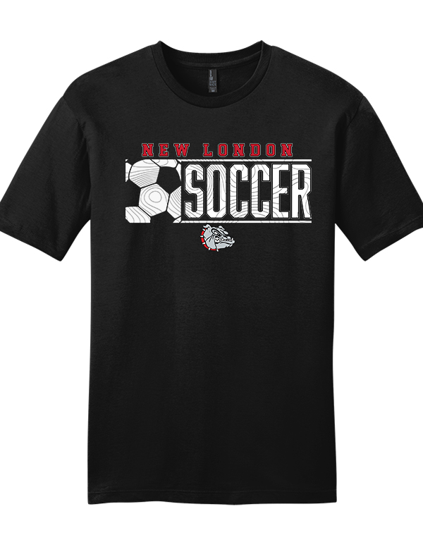 Black NL Soccer SoftStyle Tee