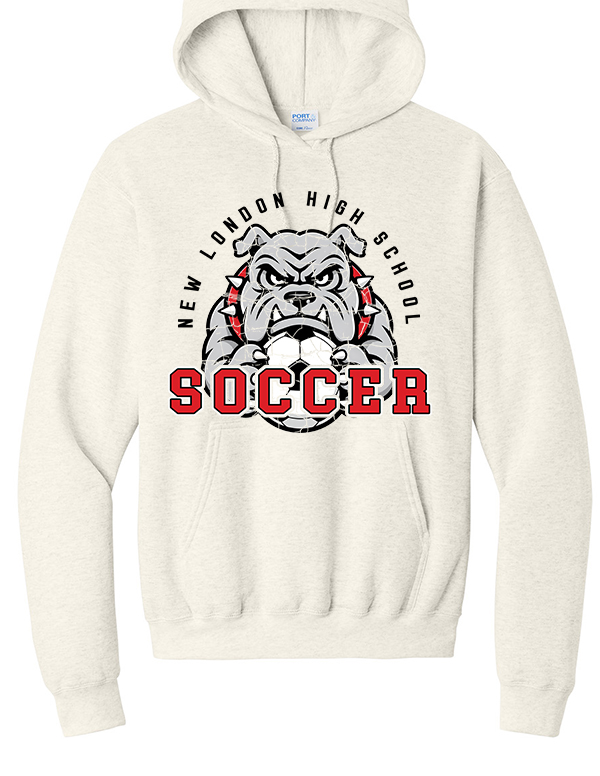 Oatmeal Heather Bulldog Sweatshirt