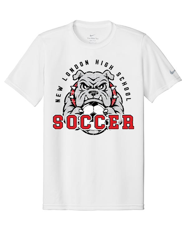 White  Bulldog Nike Tee