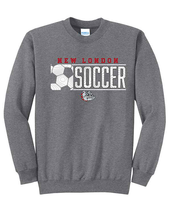 Graphite Heather NL Soccer Crewneck