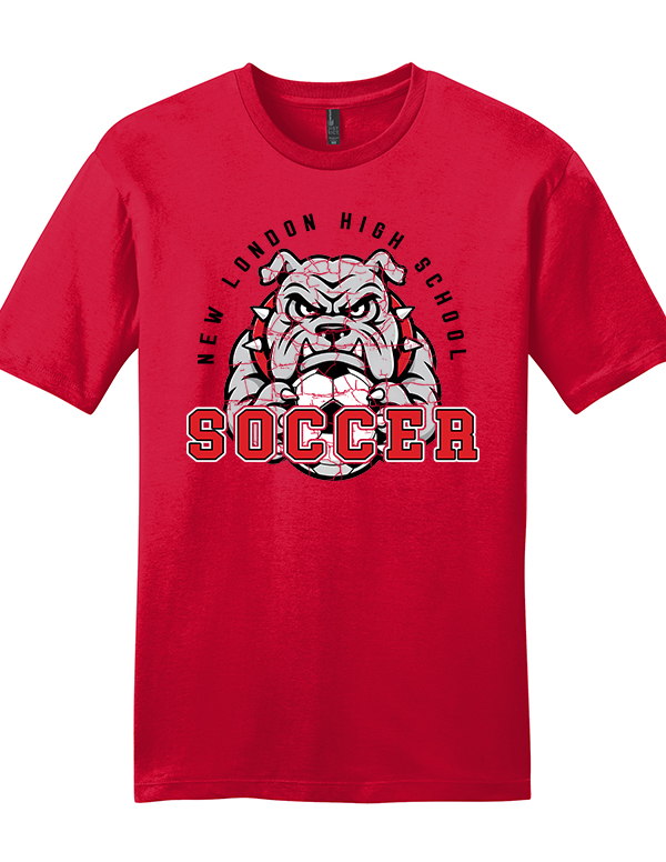 Classic Red Bulldog SoftStyle Tee