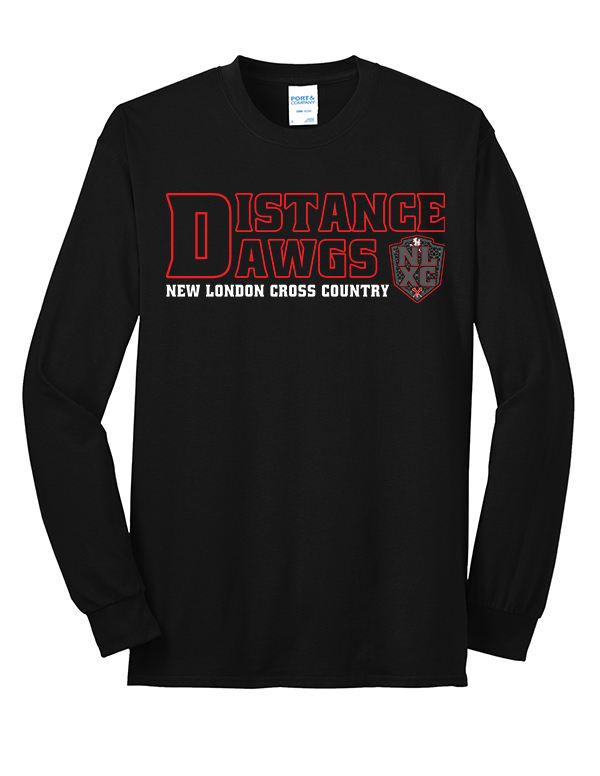 Jet Black NLXC Distance Dawgs Core Blend Long Sleeve