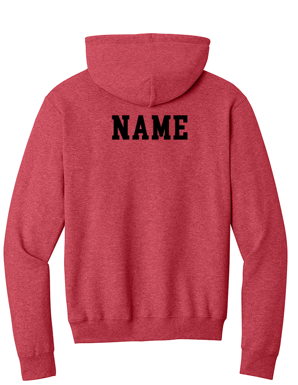 Heather Red NLXC Classic Sweatshirt 2