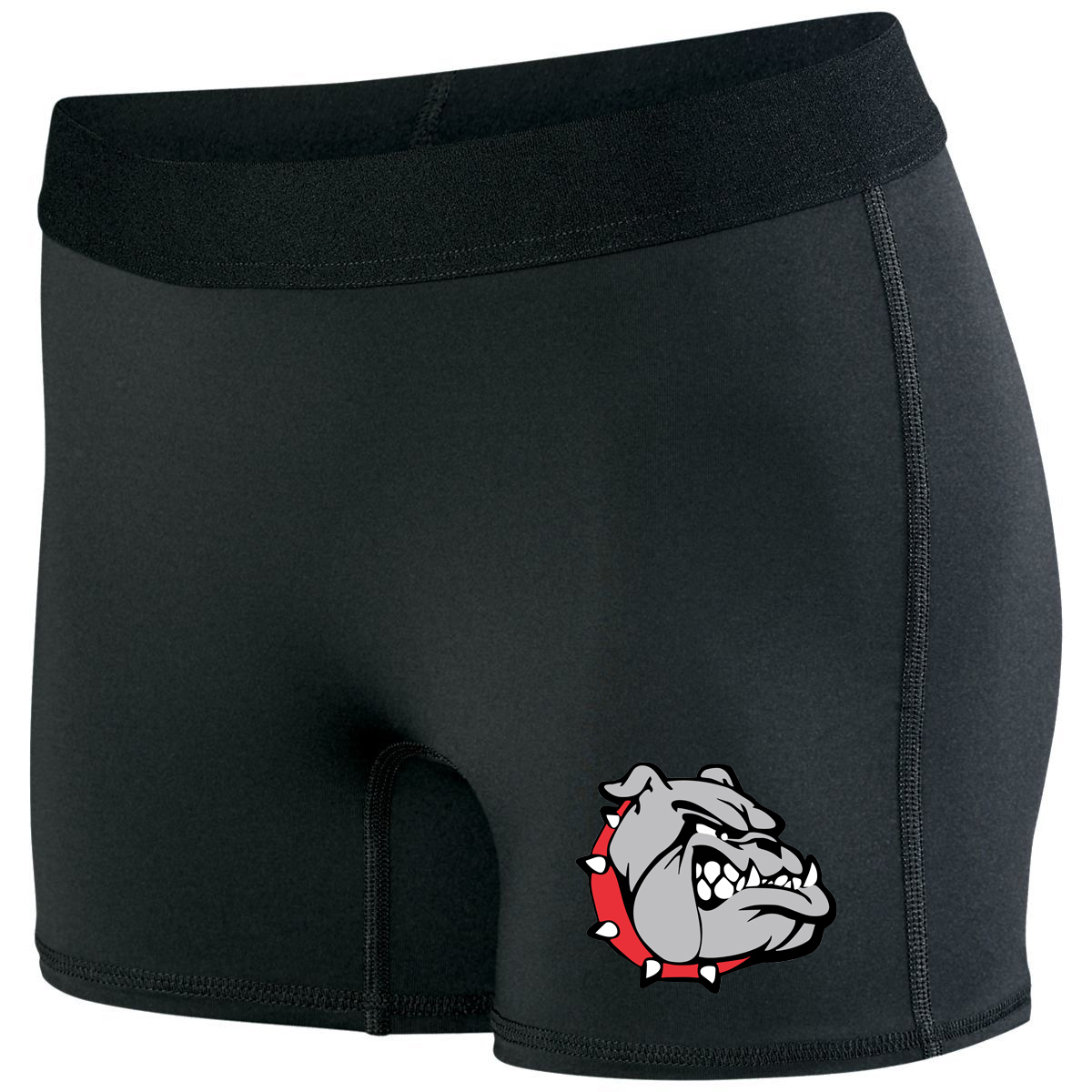 Black Ladies Hyperform Fitted Shorts