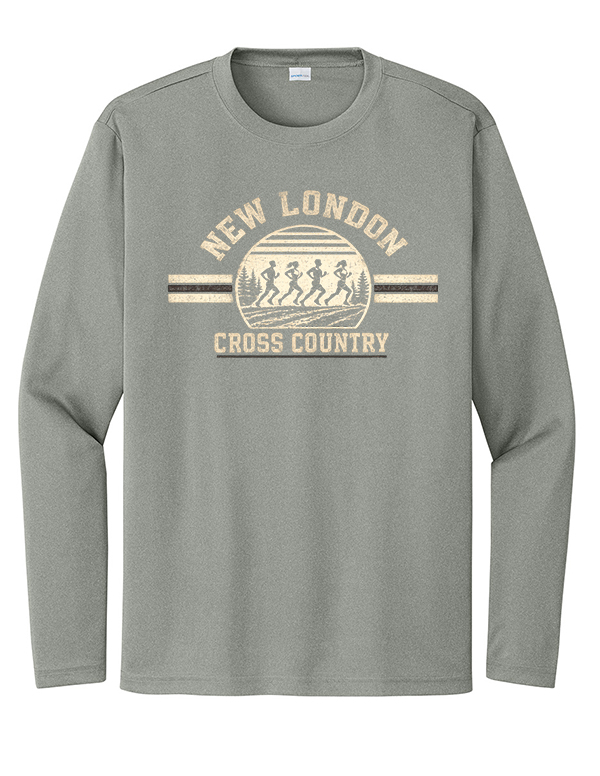 Grey Concrete Heather NLXC Classic Dri-Fit Long Sleeve