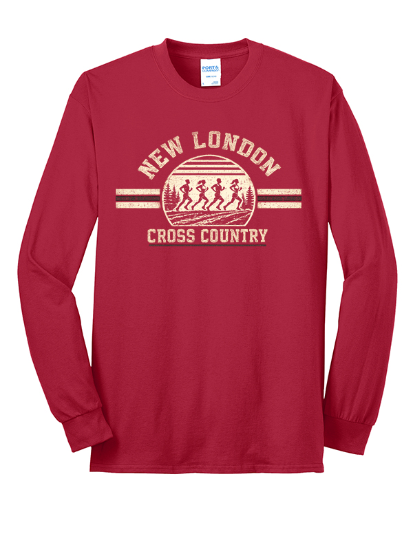 Red NLXC Classic Core Blend Long Sleeve