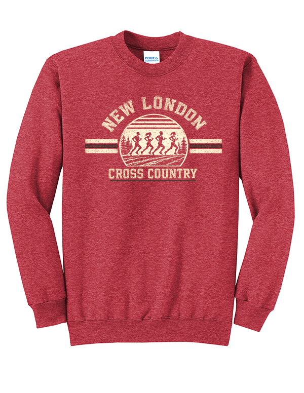 Heather Red NLXC Classic Crewneck