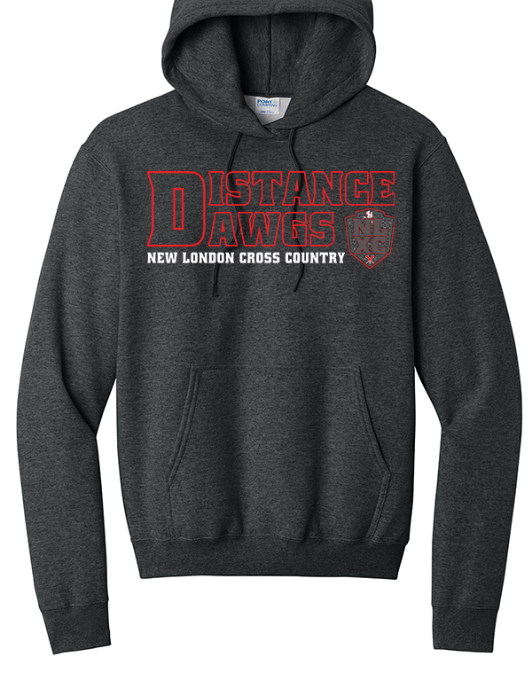 Black Heather  NLXC Distance Dawgs Sweatshirt