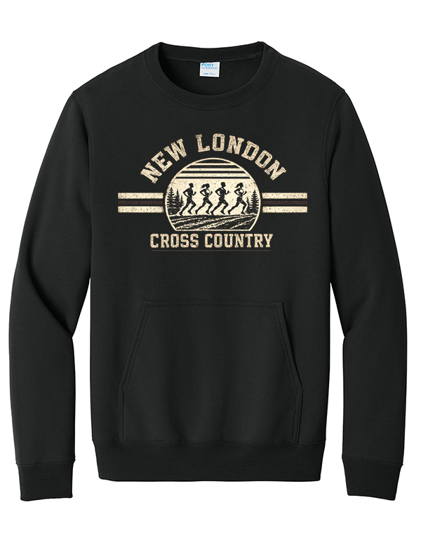 Jet Black NLXC Classic Pocket Crewneck