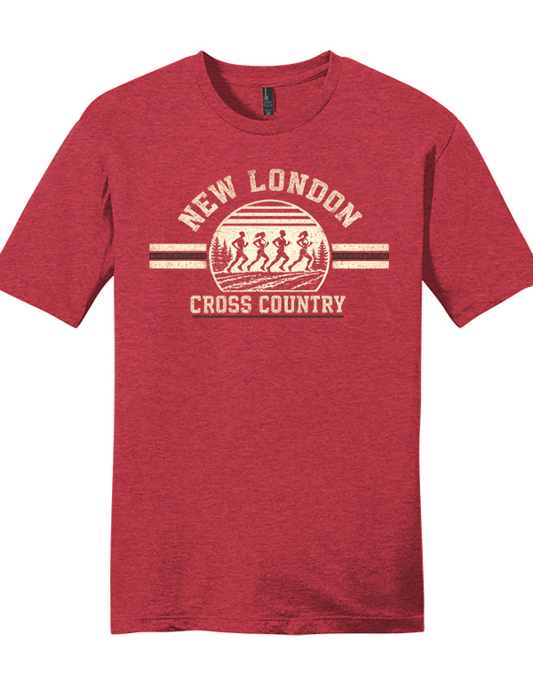 Heathered Red NLXC Classic SoftStyle Tee