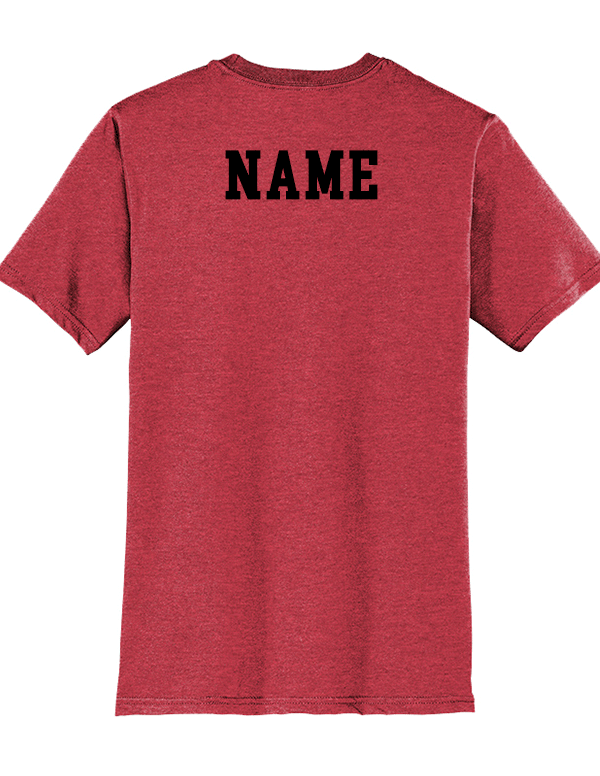 Heathered Red NLXC Classic SoftStyle Tee 2