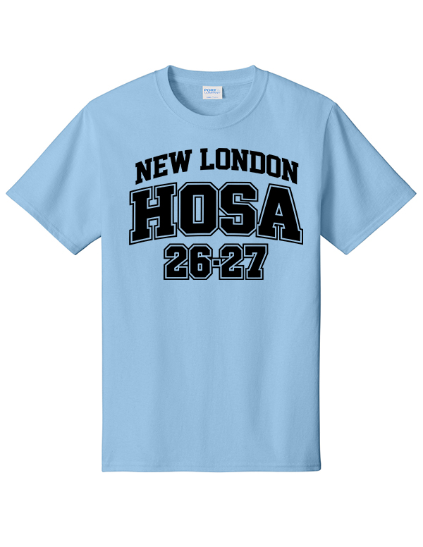 Light Blue HOSA 2026 Cotton Tee