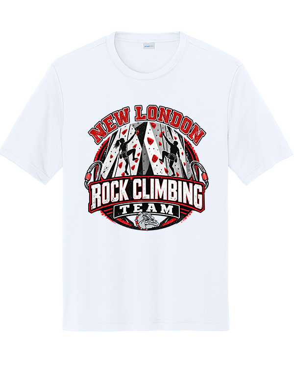 White Climbing Wall Competitor Tee