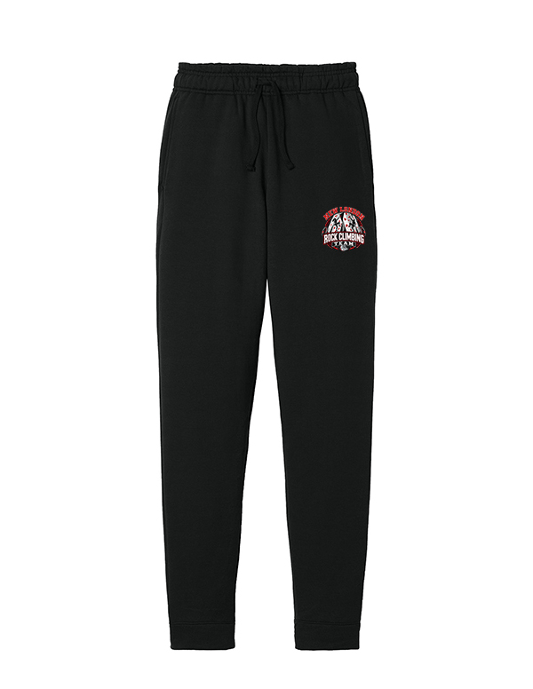 Jet Black Climbing Wall Core Fleece Jogger