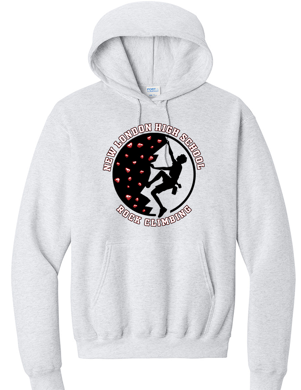 Ash Circle Logo Core Fleece Pullover Hoodie