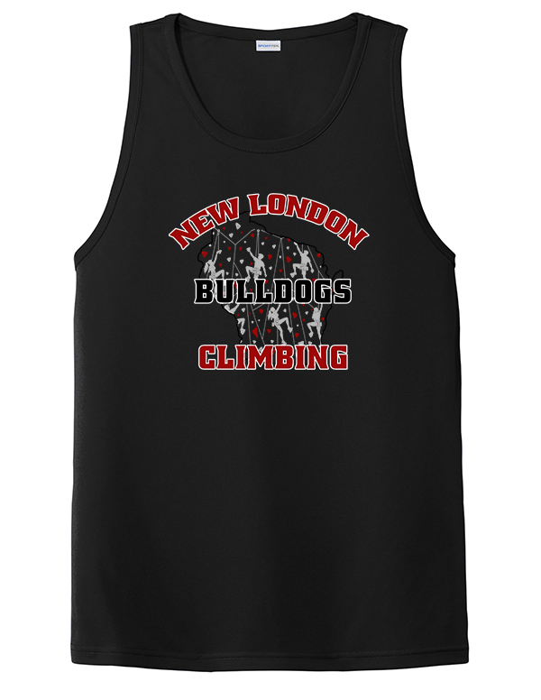 Black WI Bulldog Climbing Competitor Tank