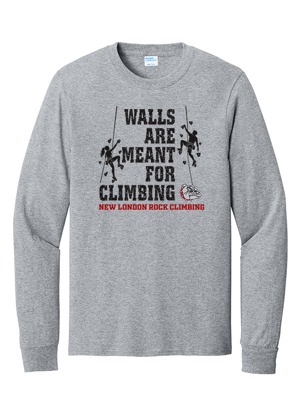 Athletic Heather Walls Long Sleeve Core Cotton Tee
