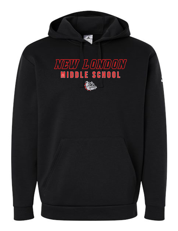 Black Dawgs Adidas Men's Fleece Hooded Sweatshirt