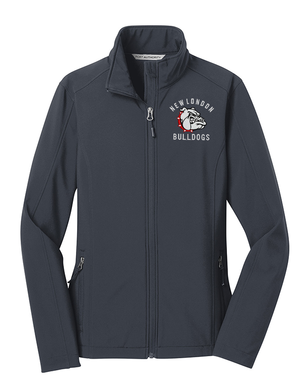Battleship Grey Women's Soft Shell Jacket