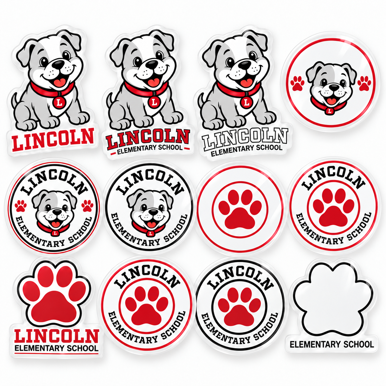Full Color Sticker Set