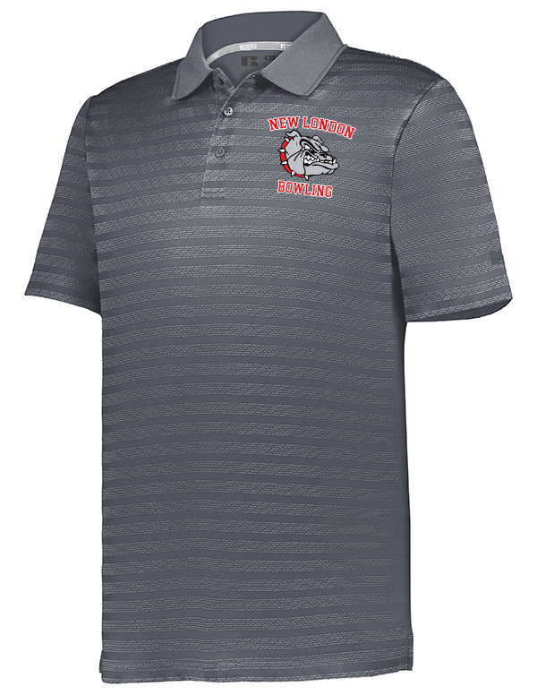 Stealth NL Bowling Sideline Striped Polo