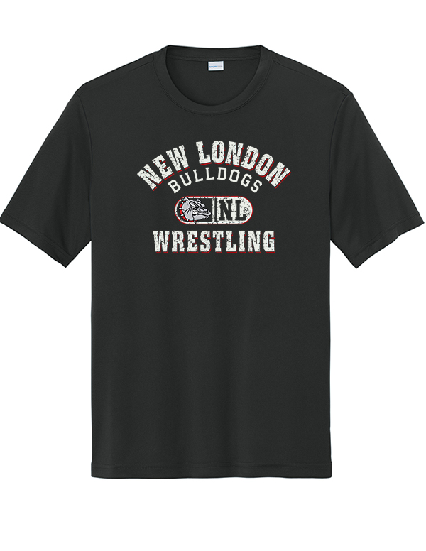 Black NLB Wrestling Sport-Tek PosiCharge Competitor Tee