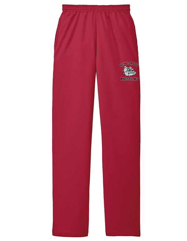 Red Lil NLBD Port & Company® Core Fleece Sweatpant with Pockets