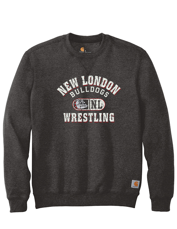 Carbon Heather NLB Wrestling Carhartt® Midweight Crewneck Sweatshirt