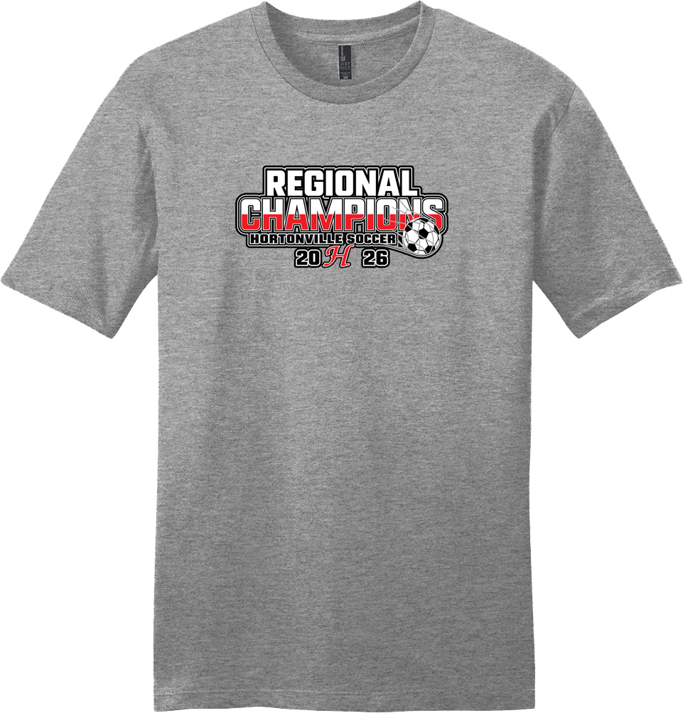 Grey Frost Hortonville Soccer Regional Champs T-shirt